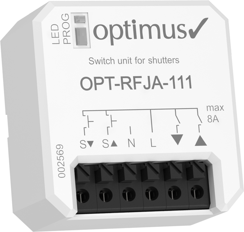 وحدة تبديل لاسلكية للمصاريع والستائر